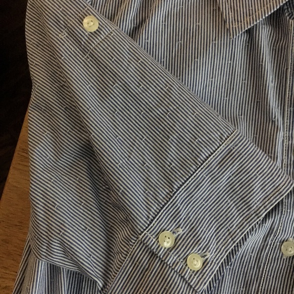 American Eagle Button Down Short Sleeve Shirts-3 - Picture 7 of 8